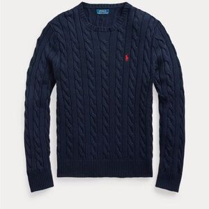 New Polo Ralph Lauren Size small cable knit sweater